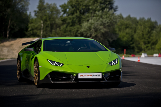 Przejazd Lamborghini Huracan Coupé jako kierowca