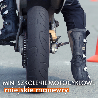 Mini szkolenie motocyklowe: miejskie manewry: zakręty i jazda precyzyjna